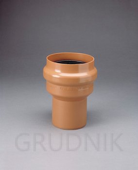 Złączka przejściowa kielich z rury PVC/rura żeliwna 160/150