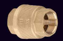 MONTER quality Zawór Zwrotny Z Mosiężnym Grzybkiem 3/4’’ 01.0218302