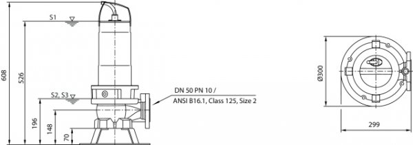 Pompa zatapialna do ścieków Rexa FIT V05DA-124/EAD0-2-M0011-523-A Wilo 6064580