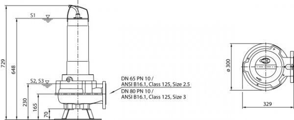 Pompa zatapialna do ścieków Rexa FIT V06DA-625/EAD1-4-T0015-540-O Wilo 6064715