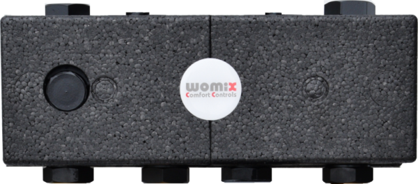 Rozdzielacz CX 2F dla systemu MIX-BOX, dla 2 stref grzewczych Womix 604012
